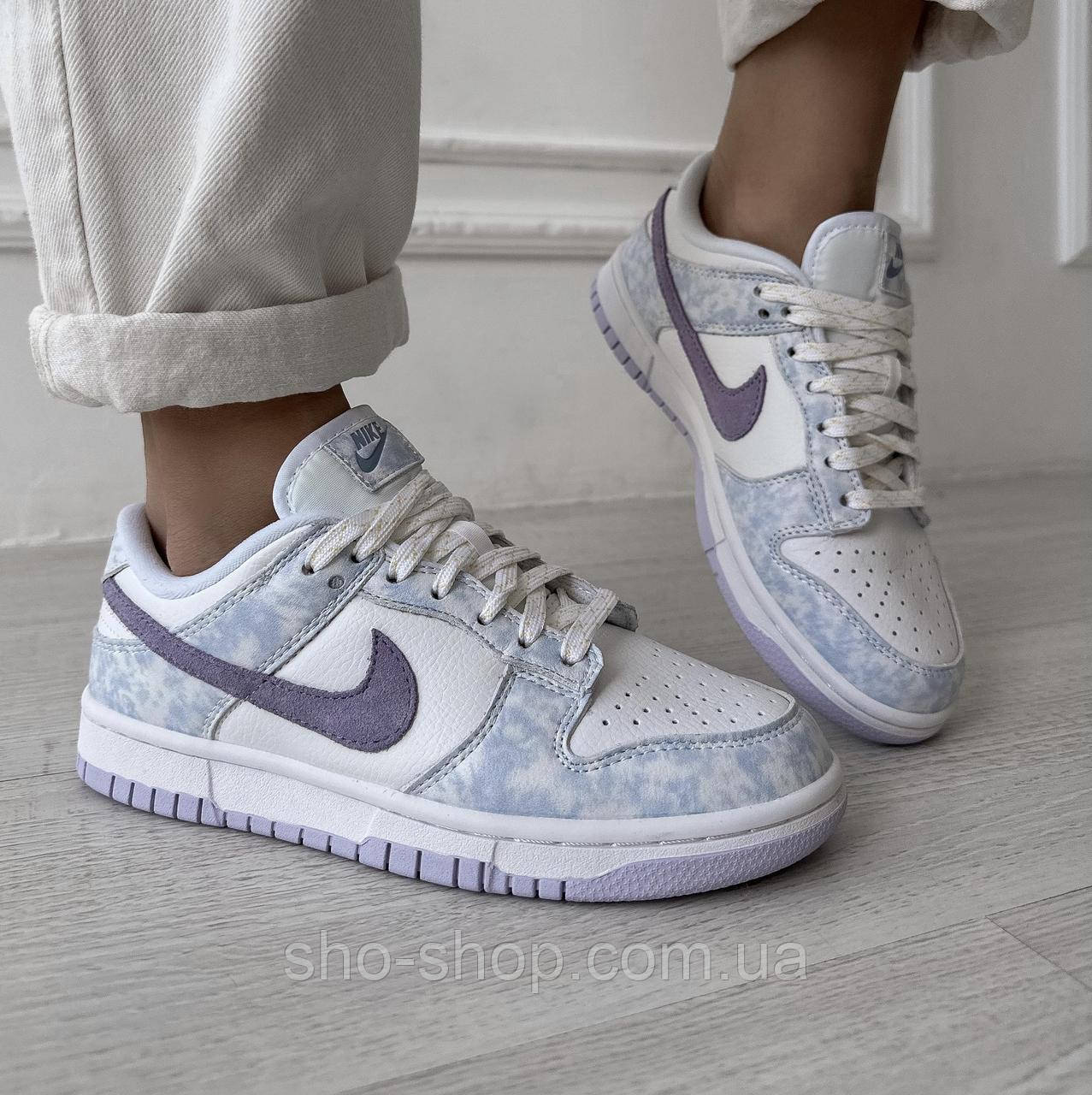 Кросівки Nike Sb Dunk White Violet
