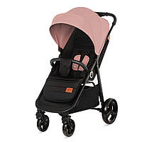 Красивая Универсальная прогулочная коляска для прогулки детей Kinderkraft GRANDE Plus PinkTB