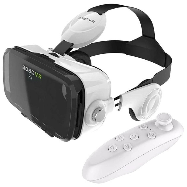 Окуляри віртуальної реальності VR BOX Z4 з навушниками та пультом