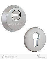 Протектор MUL-T-LOCK SL3 DIN ROUND 14,5мм 40-89мм Нерж.сталь_мат 3клас BRUSHED_NICKEL Комплект, М6x100