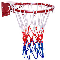 Сетка баскетбольная сетка для баскетбольного кольца SP-Sport 7549 2 сетки в комплекте White-Red-Blue