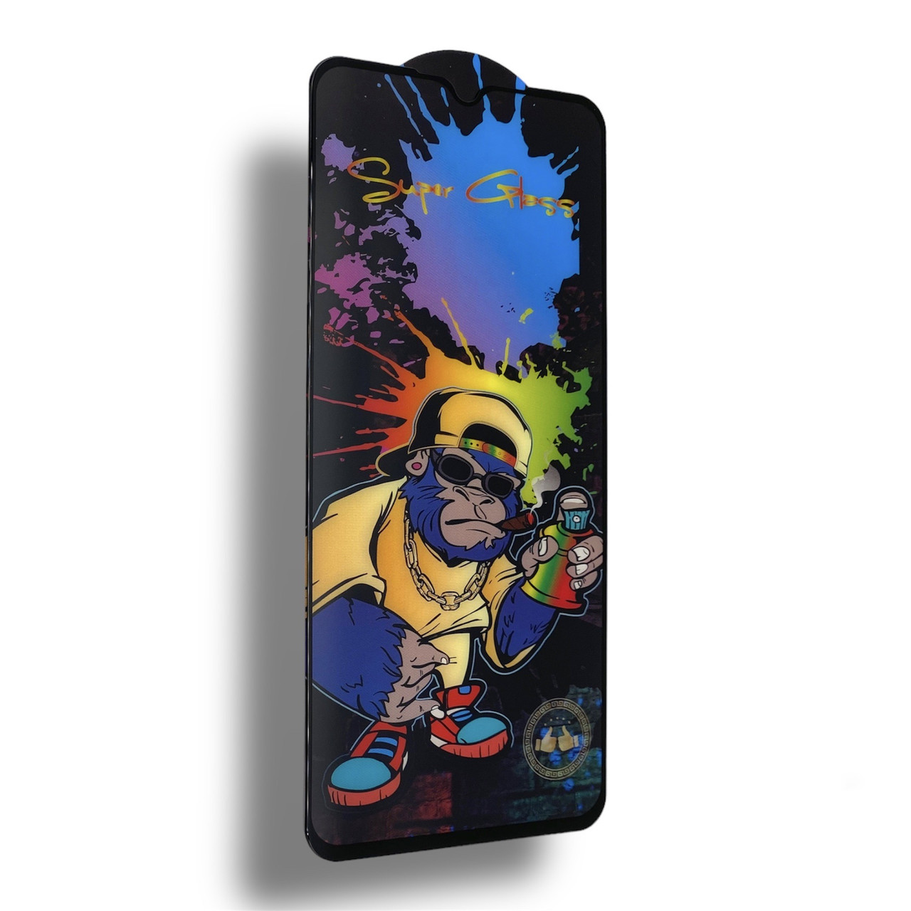 Захисне скло DK Full Glue 3D Monkey для Oppo Reno3 (016233) (black)