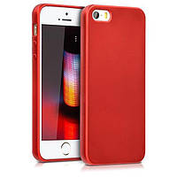 Противоударный чехол для Apple iPhone 5 / 5S / SE silicone case product red оригинальное качество