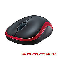 Мышь Logitech Wireless Mouse M185, Red, 1000dpi, Нано-приемник, USB2.0 (910-002240)