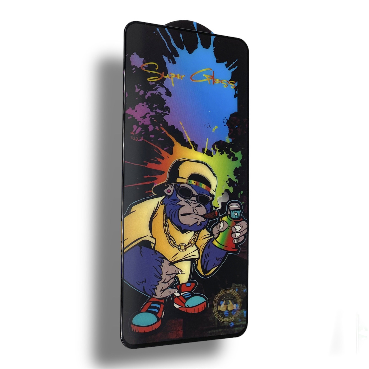 Захисне скло DK Full Glue 3D Monkey для Samsung Galaxy S21 FE 5G (G990) (black)