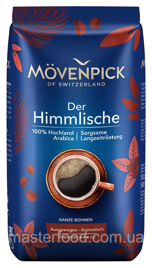 Кава в зернах Movenpick Der Himmlische 500 г,