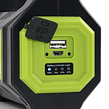 Надпотужний надійний ручний ліхтар Haoerliang HEL-T95-LED+COB, USB, Power Bank на сонячній батареї, фото 10