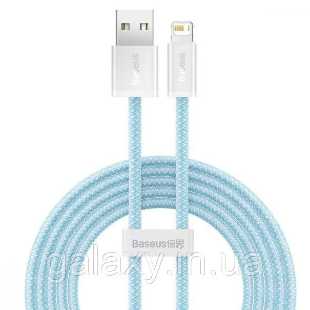 Кабель Baseus DynamicUSB - Lightning 2м Fast Charging Blue CALD000503