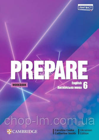 Prepare for Ukraine НУШ 6 Workbook / Зошит для 6 класу НУШ з англійської мови, фото 1