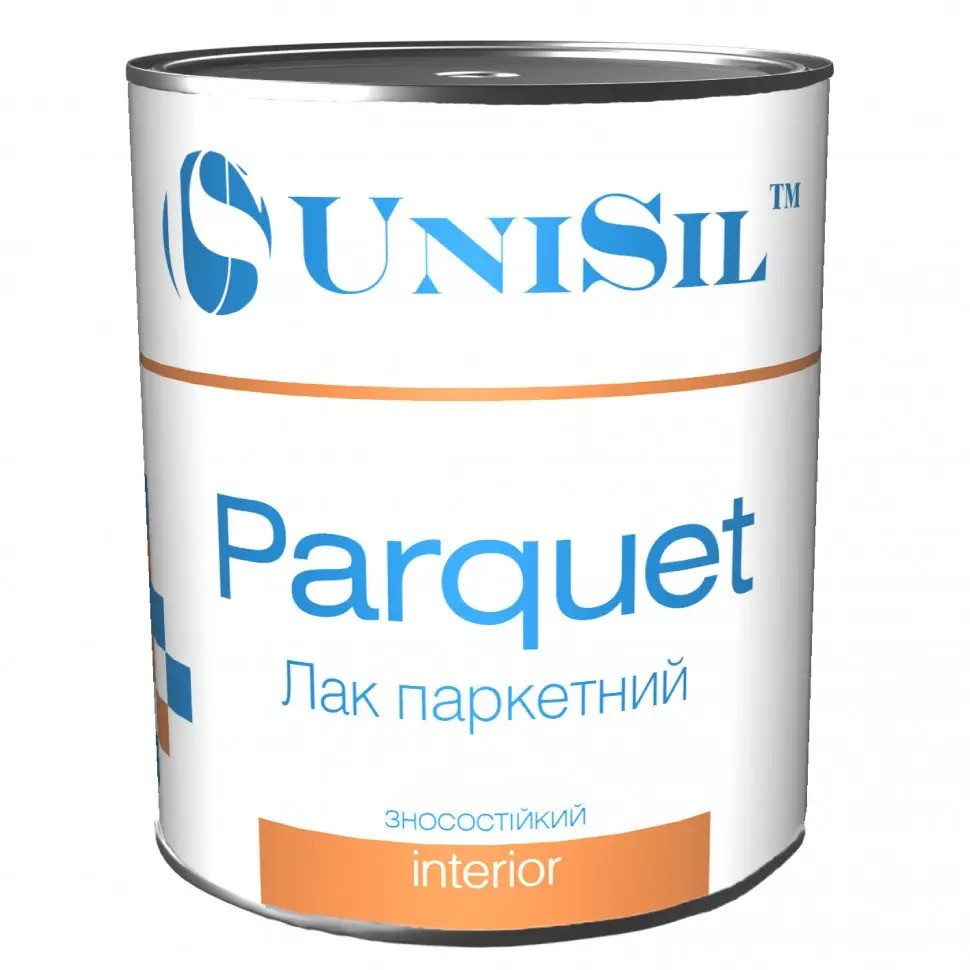 Лак паркетний Unisil Parquet, Unisil, глянцевий, 0,75 л (1391435860)