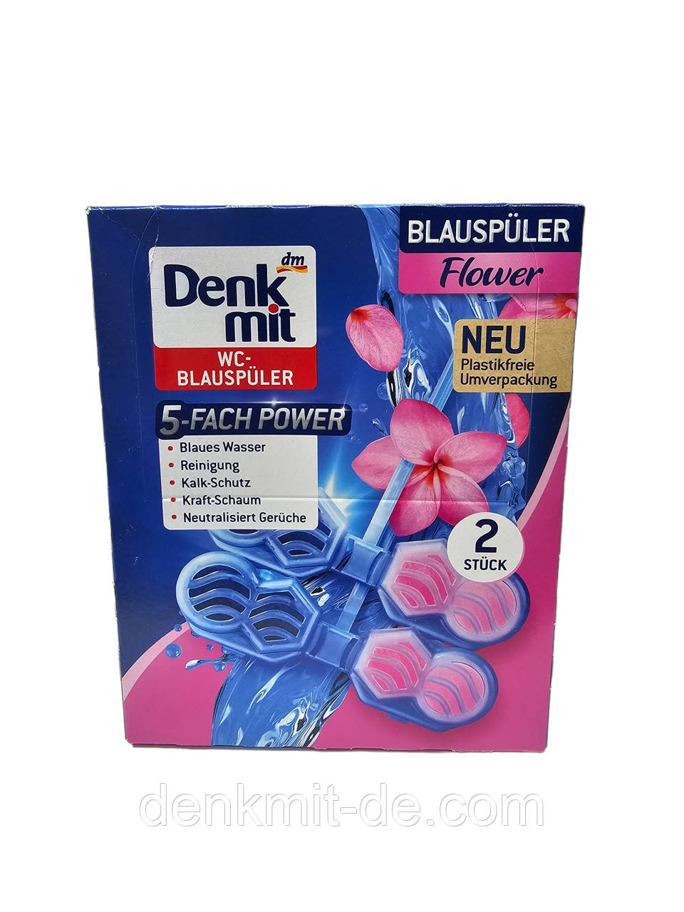 Блок для унітаза Denkmit WC Flower, 2 шт.