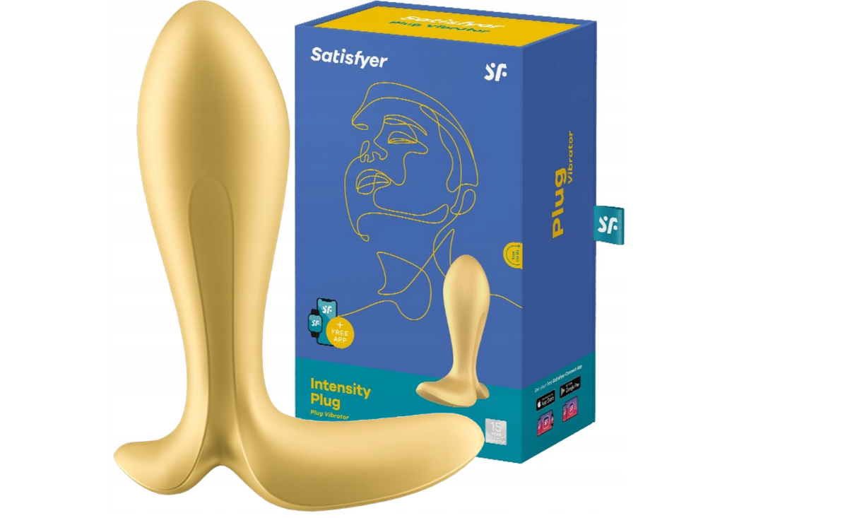 Водонепроникний анальний вібратор пробка Satisfyer Power Plug сумісний з додатком Satisfyer Connect
