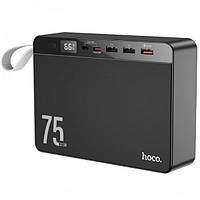 Внешний портативный аккумулятор Hoco J94 75000mAh Black Overlord 22.5W