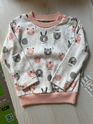 Кофта Молочна (3-6м) (YOLA.BABY.SHOP), фото 1