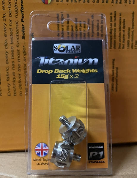 Обважнювач для головки свингера Solar Titanium Ipro Drag Weights