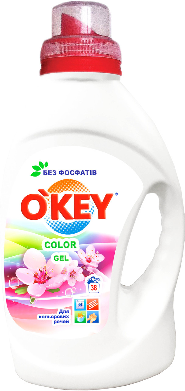 Гель для прання O'key Color 1.5 л (4820049381764)