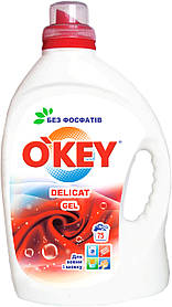 Гель для прання O'KEY Delicat 3л (4820049381849)