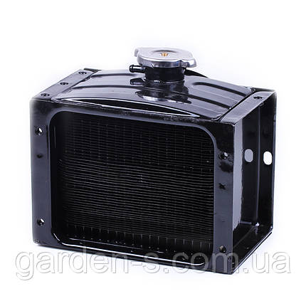 Радіатор на мотоблок R180 Латунь | 097-074-28-84, фото 1