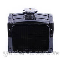 Радіатор на мотоблок R180 Латунь | 097-074-28-84, фото 5