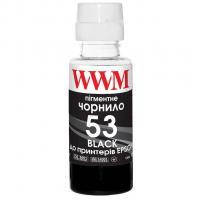 Чернила WWM HP GT53 100г Black Pigment, для Ink Tank 115\/315\/319 (H53BP)