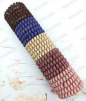 Резинки пружинки 5,5 см 50 шт. матові кольорові