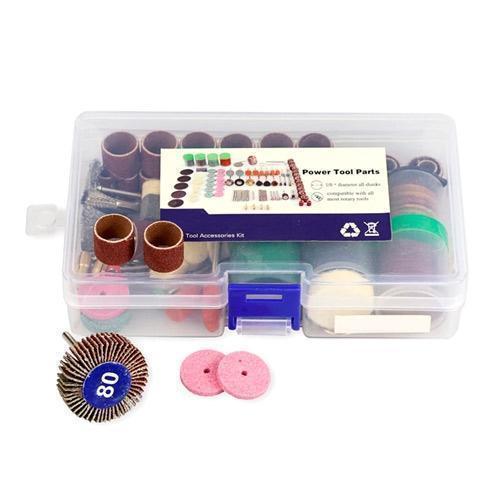 Набір з 168 шліфувальних насадок для гравера дремеля бормашини Dremel, хвостовик 1/8" / ~3,175 мм