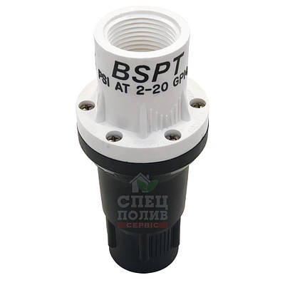 Редуктор тиску 1,7 бар, 0,45 - 4,5 м.куб/год, для крапельного поливу, макс. 10,3 бар, 1" ВР, Senninger, США