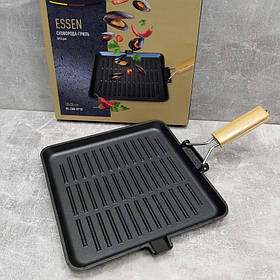Сковорода-гриль чавунна без крихти 28 см RINGEL Essen RG-2308-28