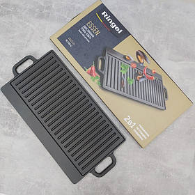 Сковорода плита-гриль чавунна 42*23*1.5 см RINGEL Essen RG-2308-42