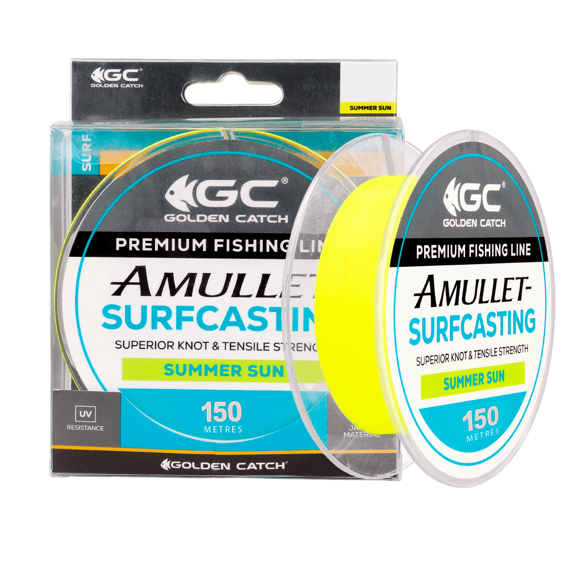 Волосінь GC Amullet Surfcasting 150м Summer Sun 0.410мм