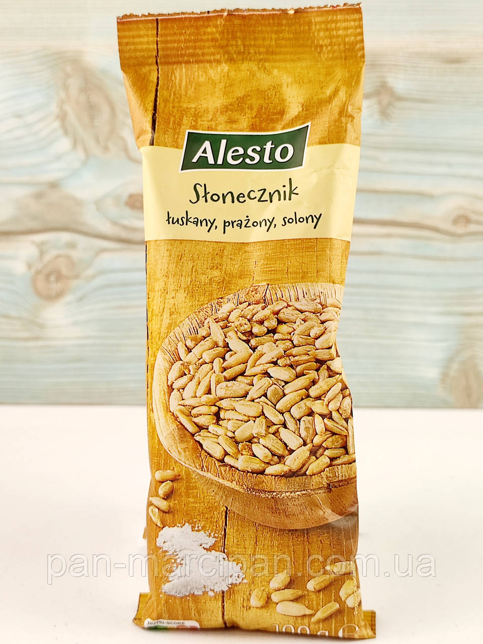 Насіння соняшника солоне очищене Alesto Slonecznik 100г Німеччина, фото 1