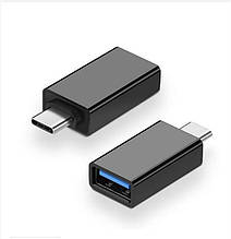 Адаптер Atcom USB-C to USB 3.0 AF (OTG) Black (11310)