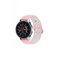 Ремешок Nike Sport 20 mm Watch Active/Galaxy S4 42 mm/Gear S2/Xiaomi Amazfit Pink/White (S)