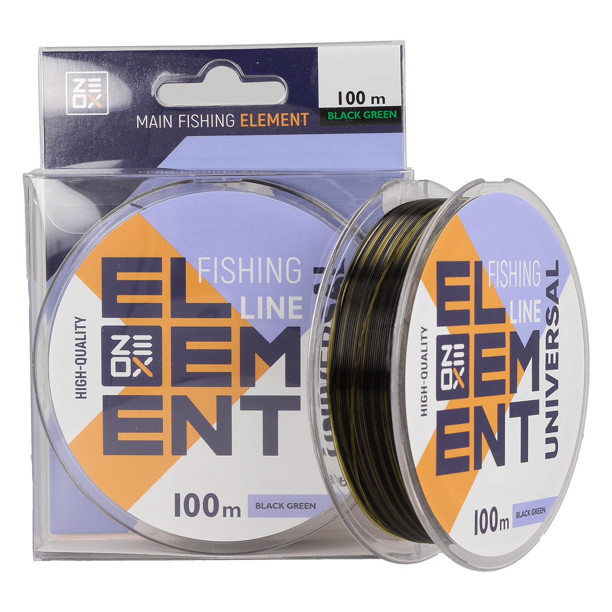 Волосінь ZEOX Element Universal 100м Black Green 0.700мм
