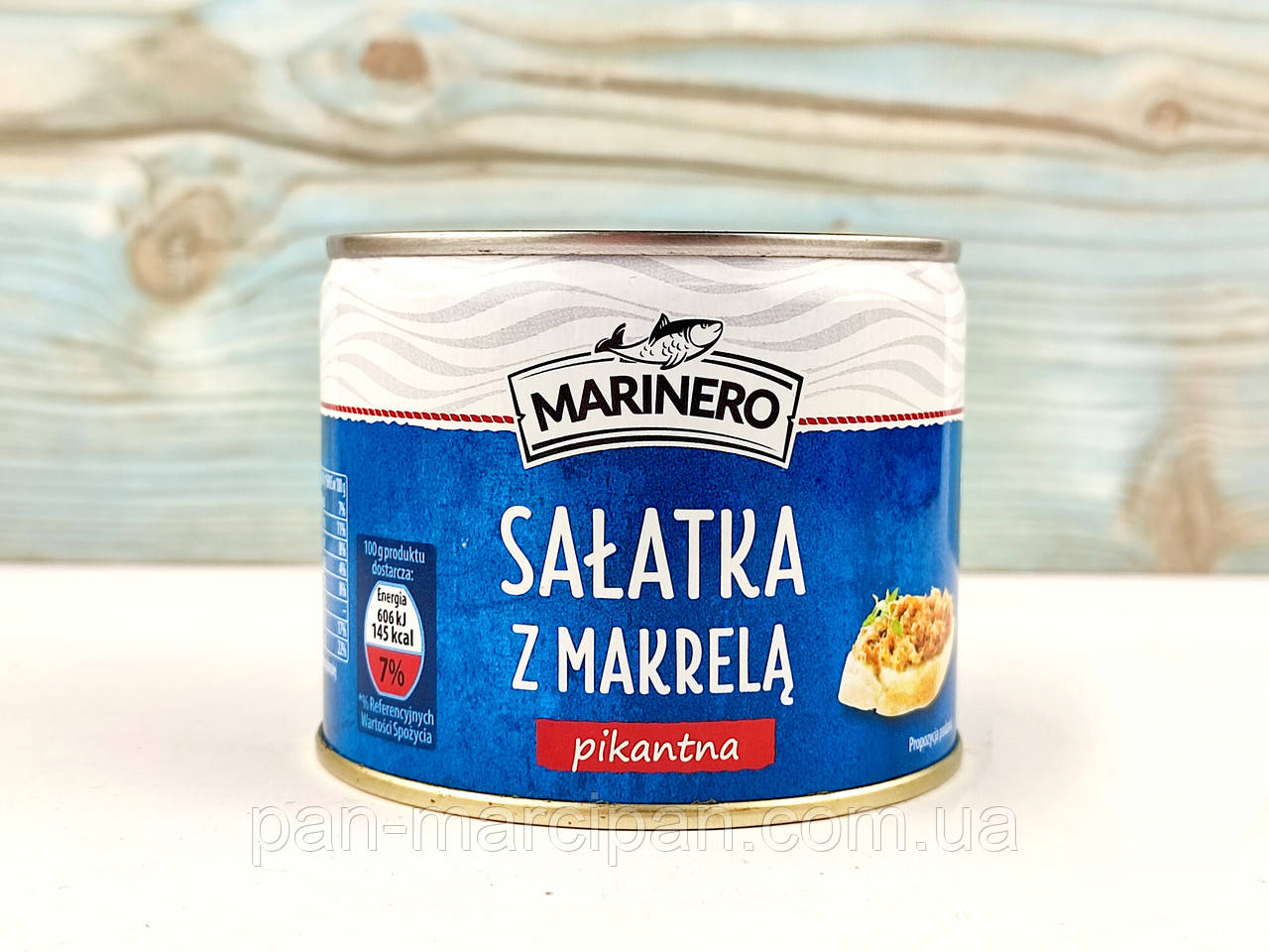 Пікантний салат із макреллю Marinero Salatka z makrela 330 г Польща, фото 1