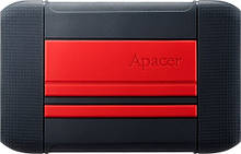 Зовнішній жорсткий диск 2.5" USB 2 TB Apacer AC633 Black/Red (AP2TBAC633R-1)
