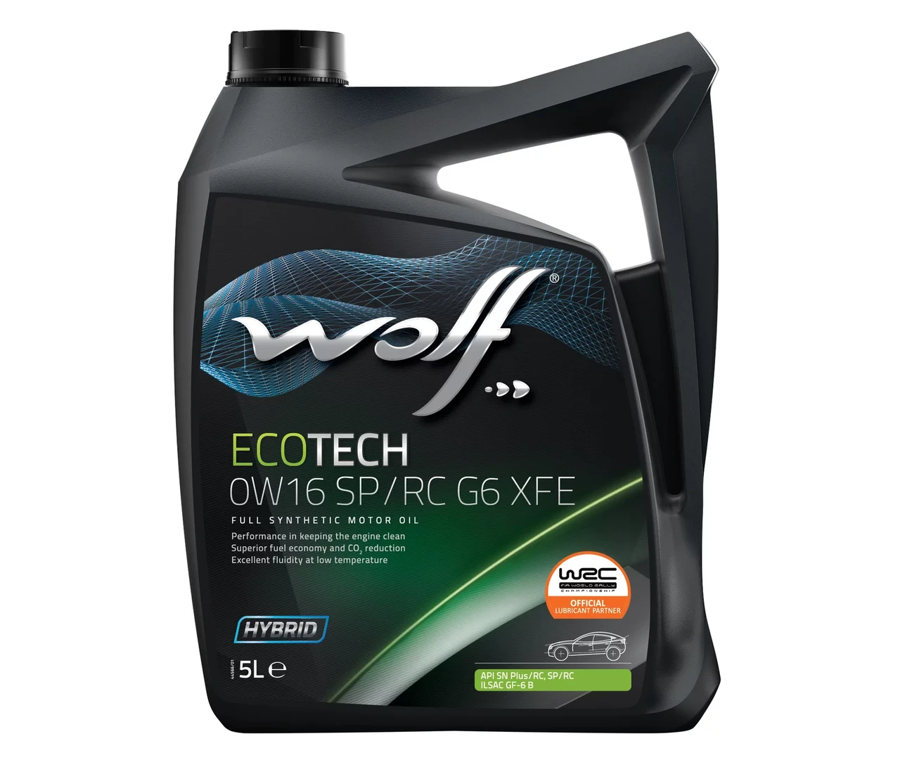 Моторна олива Wolf ECOTECH 0W16 SP/RC G6 XFE 5 л (1047250)