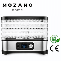 Бытовой сушильный аппарат Mozano PRO Food Dryer Дегидраторы сушилки для овощей 450W Сушилка для еды