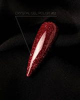 Світловідбивний гель-лак Crooz Crystal №12, 8 мл