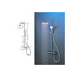 Душова система DIIIB U-Yue Storage Shower (DXB21002) Silver, фото 3