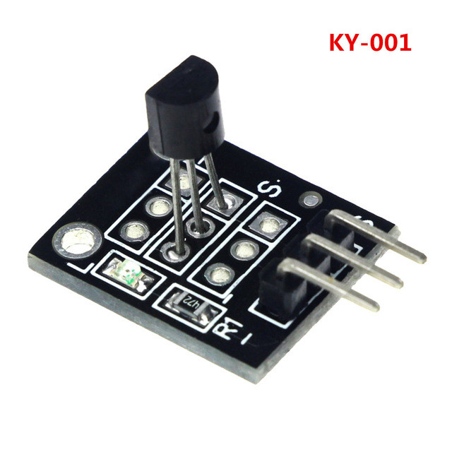Модуль датчика температури KY-001, датчик DS18B20