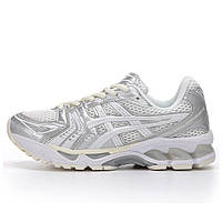 Мужские / женские кроссовки Asics Gel-Kayano 14 White Silver, унисекс кроссовки асикс гель каяно 14