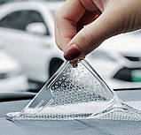 Антиковзний складаний килимок на торпеду Baseus Folding Bracket-Transparent SUWNT-02 Прозорий, фото 3