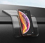 Антиковзний складаний килимок на торпеду Baseus Folding Bracket-Transparent SUWNT-02 Прозорий, фото 6