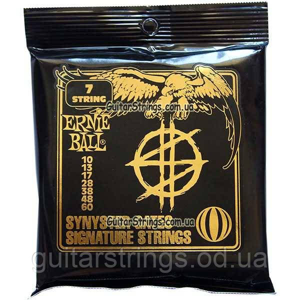 Струны Ernie Ball Synyster Gates Signature Stainless Steel RPS 7-String 10-60