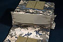 Підсумок закритий під короб з набоями Minimi/M249/M60 на 200 набоїв кордура піксель, фото 6