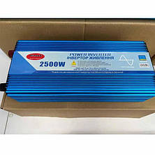Перетворювач напруги Power Inverter Wimpex WX-2510 2500W 12V, інвертор, чиста синусоїда, фото 3