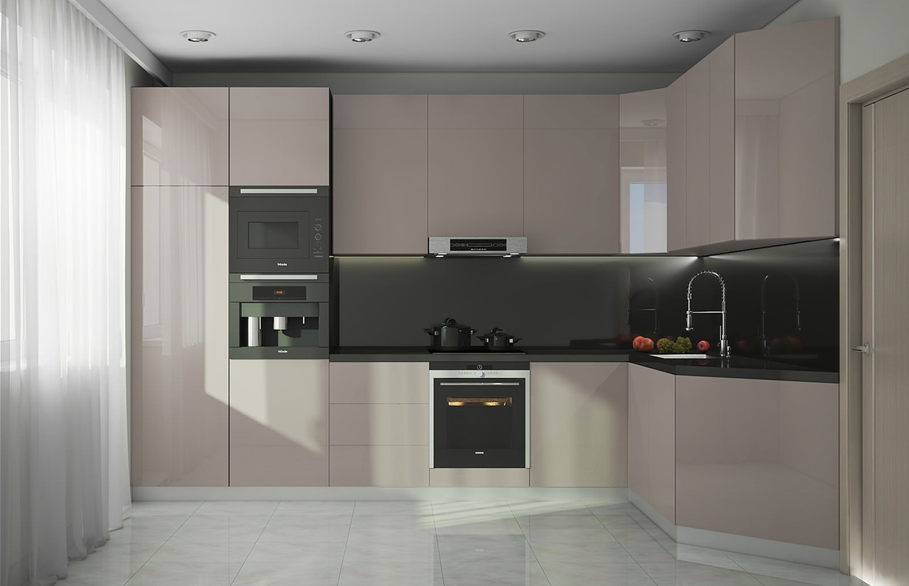 Кухня на замовлення BLUM-026 фарба за RAL каталогом
