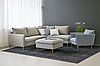 Розкладний кутовий диван у вітальню MeBelle NORDIK-CORNER 280 см, правий лівий кут, м'ятний бірюзовий зелений, фото 6