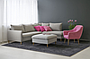 Розкладний кутовий диван у вітальню MeBelle NORDIK-CORNER 280 см, правий лівий кут, м'ятний бірюзовий зелений, фото 10